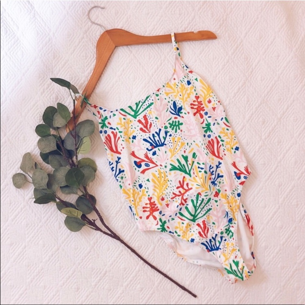 NWT J Crew Playa Newport Scoopback onepiece 🌸